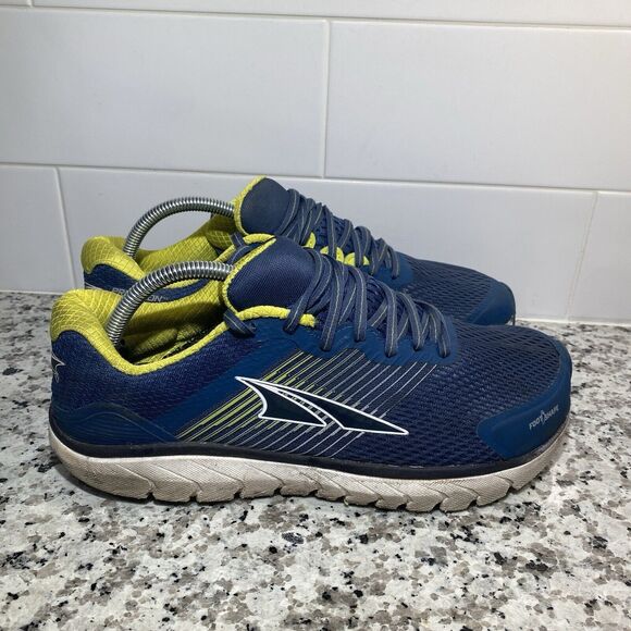 Altra Provision 4.0 Running Shoes Blue Yellow Foot Shape Men’s Size US 10 - Picture 3 of 8